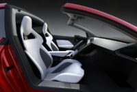 2021 Tesla Roadster with new interior style design