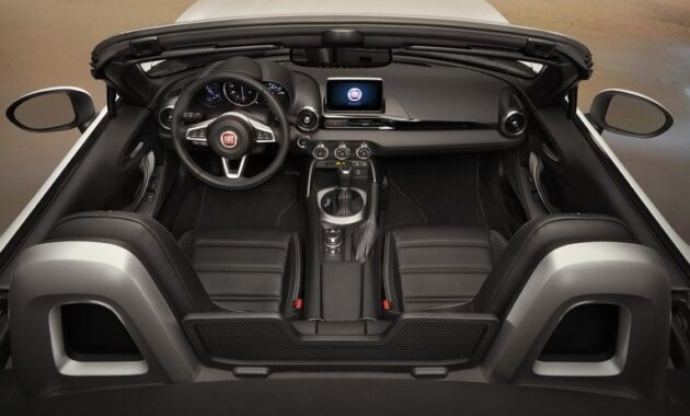 2020 Fiat 124 Spider new interior styling
