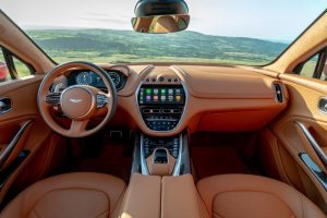 2021 Aston Martin DBX Dashboard and Infotainment