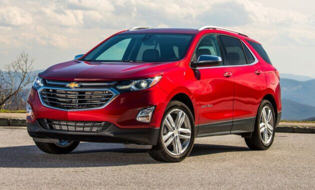 2021 Chevy Equinox New Exterior Style Design