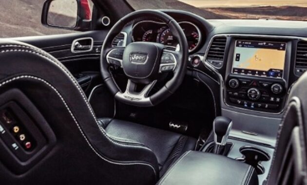 2021 Grand Cherokee Trackhawk New Interior Styling