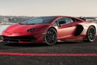 2021 Lamborghini Aventador with new exterior styling
