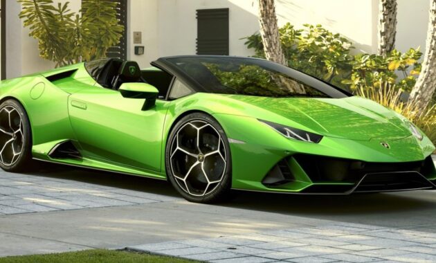 2021 Lamborghini Huracan with new exterior styling