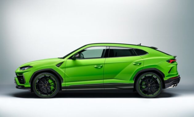 2021 Lamborghini Urus Side View