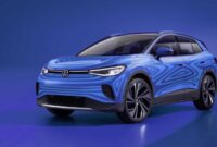 2021 Volkswagen ID.4 with new style design
