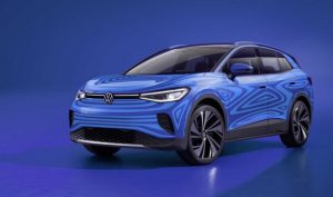 2021 Volkswagen ID.4 with new style design