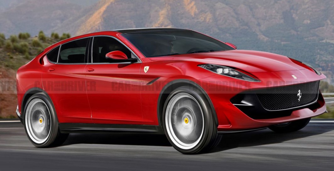 2022 Ferrari Purosangue with new exterior styling