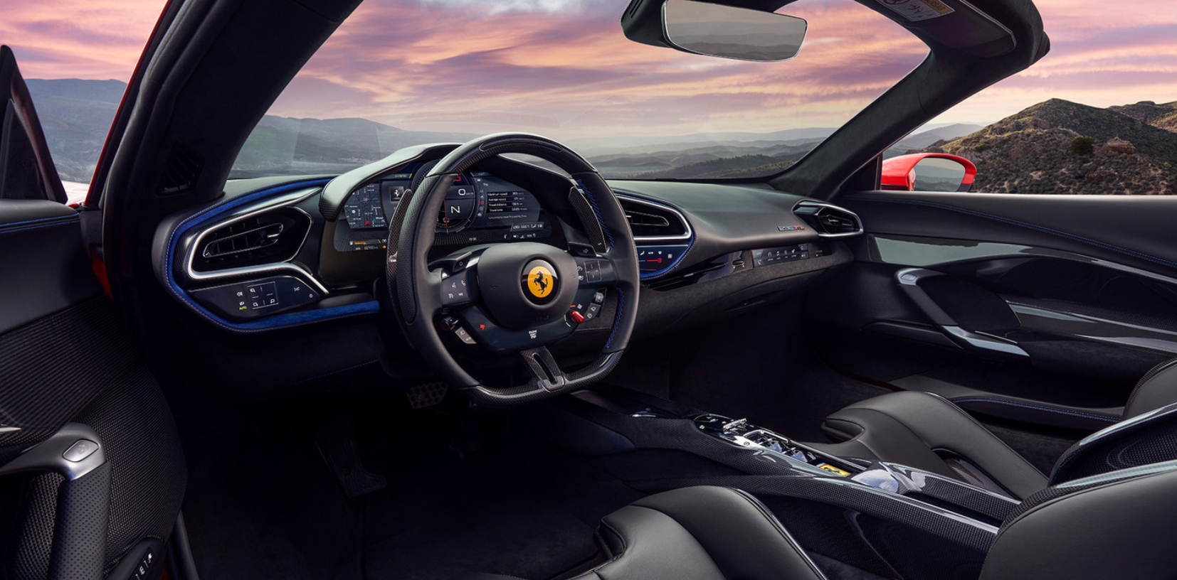 2023 Ferrari 296 GTS Interior