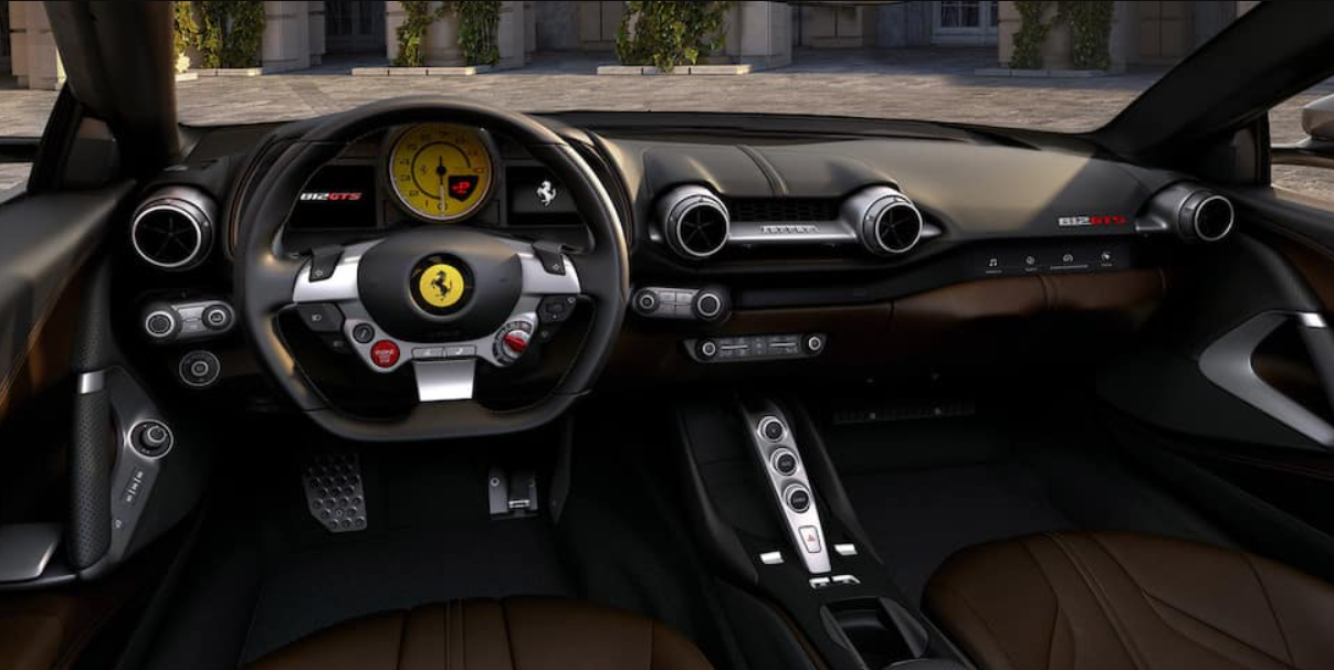 Ferrari 812 GTS Interior