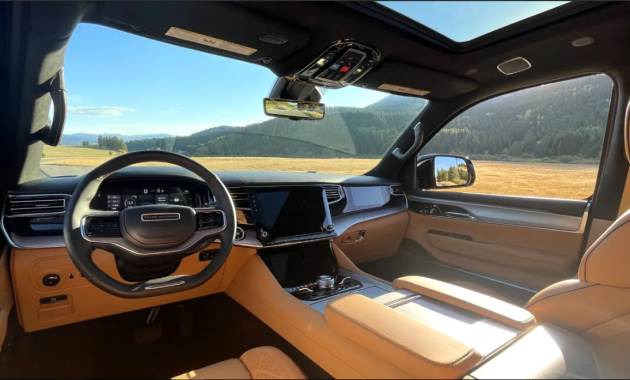 2024 Jeep Wagoneer EV Interior and exterior