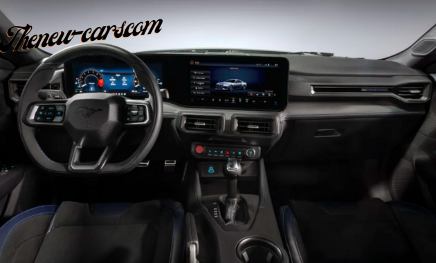 2024 Mustang Dark Horse dashboard and features