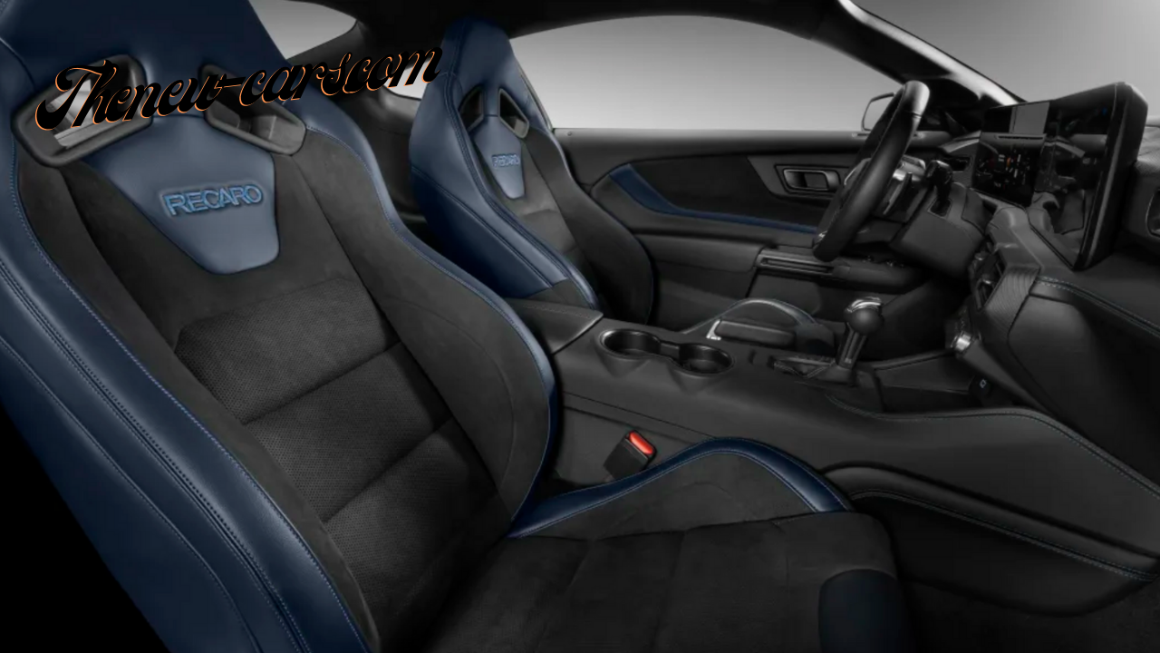 2024 Mustang Dark Horse interior cabin